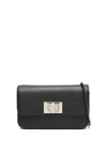 Furla 1927 leather shoulder bag - Schwarz