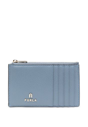 Furla Portemonnaie mit Logo-Schild - Blau