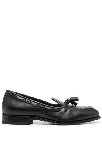 Furla Heritage leather loafers - Schwarz