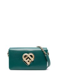 Furla logo plaque cross body bag - Grün