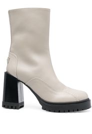 Furla Climb leather ankle boots - Grau