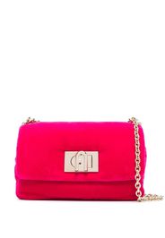 Furla Schultertasche mit Logo-Schnalle - Rosa