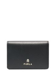 Furla logo-plaque detail wallet - Schwarz