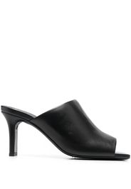 Furla Peeptoe-Mules - Schwarz