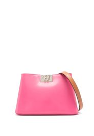 Furla square-buckle tote bag - Rosa