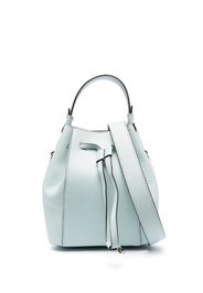 Furla drawstring-fastening leather bucket bag - Grün