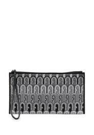 Furla Toni Jacquard-Clutch - Schwarz