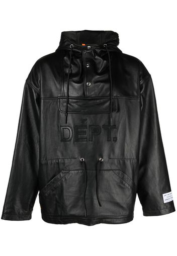 GALLERY DEPT. G DEPT RILEY LEATHER ANORAK BLK - Schwarz