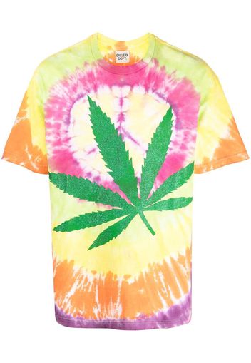 GALLERY DEPT. tie-dye print T-shirt - Gelb