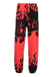 GALLERY DEPT. graphic-print track pants - Schwarz