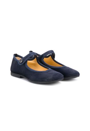 Gallucci Kids Ballerinas aus Leder - Blau