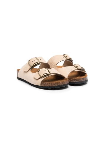 Gallucci Kids open toe sandals - Nude