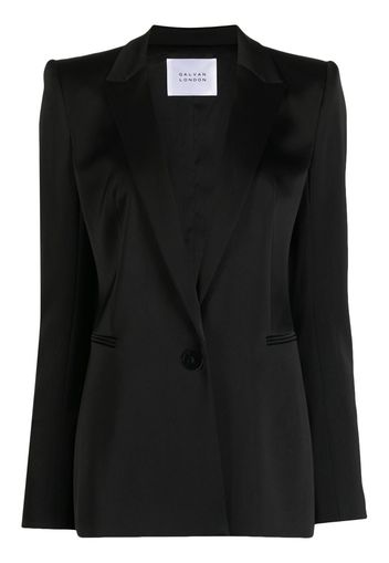 Galvan London Einreihiger Blazer - Schwarz