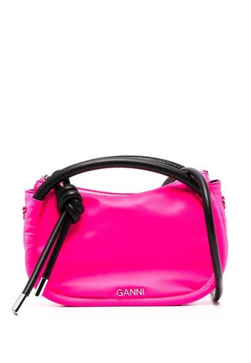 GANNI mini Knot top-handle bag - Rosa