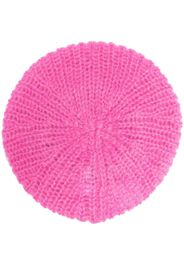 GANNI chunky knitted beanie - Rosa