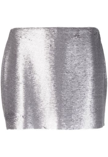 GAUGE81 sequin-embellished mini skirt - Violett