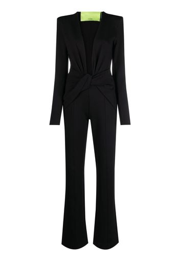 GAUGE81 Phil ruched jumpsuit - Schwarz