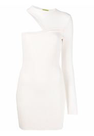GAUGE81 one-shoulder fitted dress - Weiß