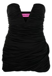 GAUGE81 Talsi V-neck minidress - Schwarz