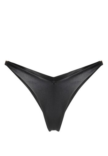 Gcds logo hardware bikini bottoms - Schwarz