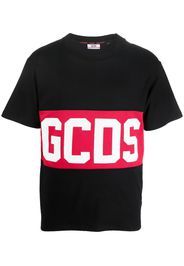 Gcds band logo-print T-shirt - Schwarz