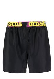 Gcds x Spongebob swim shorts - Schwarz