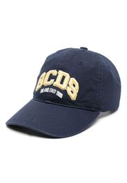 Gcds logo-embroidered baseball cap - Blau