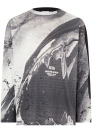 GCDS Morso long-sleeve T-shirt - Grau