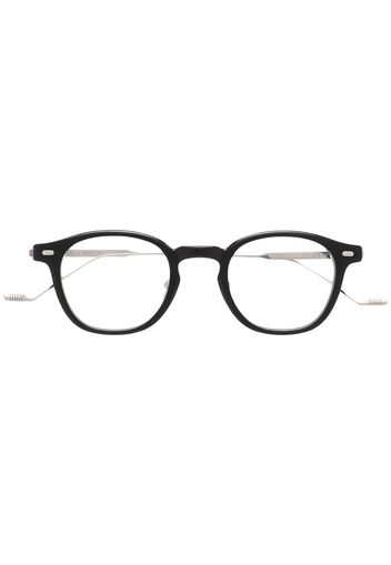 Gentle Monster Runde Eddy 01 Brille - Silber