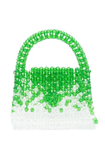 Germanier bead-embellished tote bag - Grün