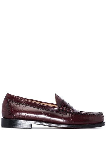 G.H. Bass & Co. x Maharishi Weejun Larson Loafer - Rot