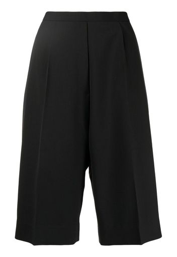 GIA STUDIOS pressed-crease two-pocket tailored shorts - Schwarz