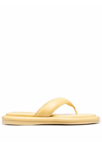 GIABORGHINI Gia flat sandals - Gelb