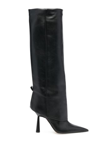 GIABORGHINI Rosie 100mm pointed-toe boots - Schwarz