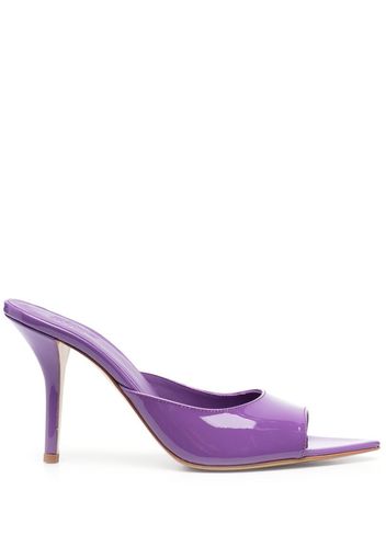 GIABORGHINI Perni 85mm patent-leather mules - Violett