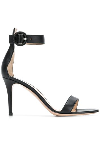 Gianvito Rossi Portofino Sandalen - Schwarz