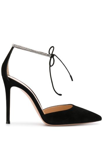 Gianvito Rossi Pumps mit Kristallen - Schwarz