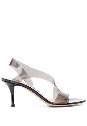 Gianvito Rossi Metropolis slingback 70mm sandals - Grau