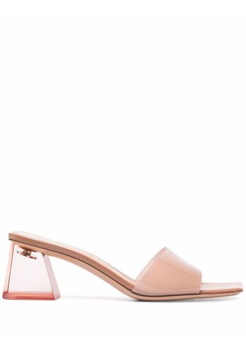 Gianvito Rossi 55mm PVC sandals - Nude