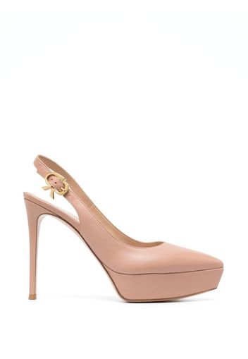 Gianvito Rossi Lea 85mm pointed pumps - Rosa