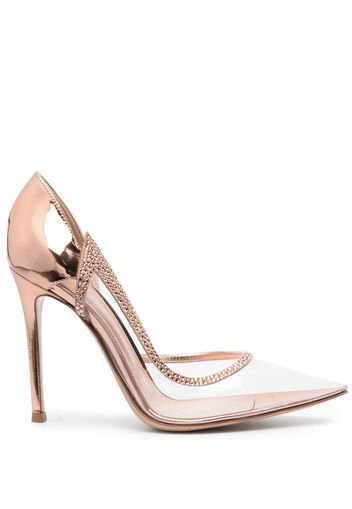 Gianvito Rossi Hortensia Pumps mit Kristallen - Rosa