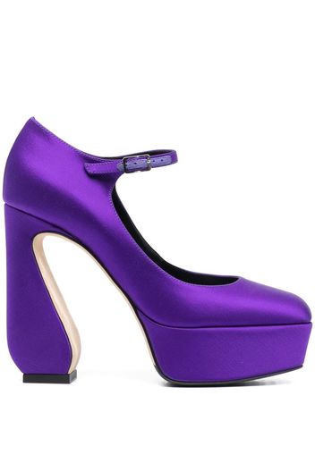 Gianvito Rossi 130mm platform pumps - Violett