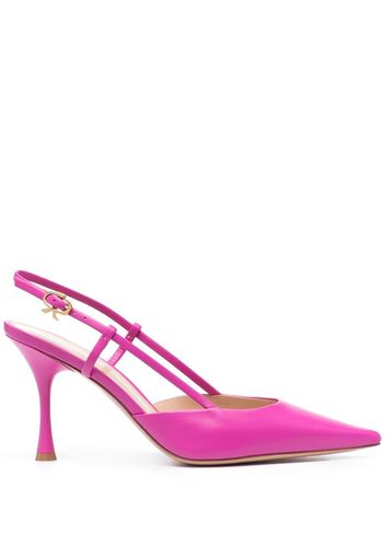 Gianvito Rossi Ascent 85mm slingback pumps - Rosa