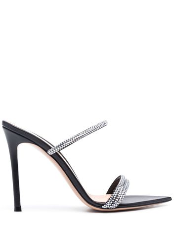 Gianvito Rossi Cannes 105mm mules - Schwarz