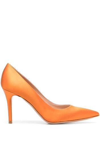 Gianvito Rossi 90mm high-heel pumps - Orange