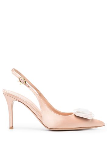 Gianvito Rossi G9532285RICRASPEACH - Nude