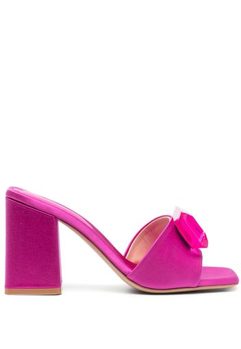 Gianvito Rossi Jaipur block-heel mules - Rosa