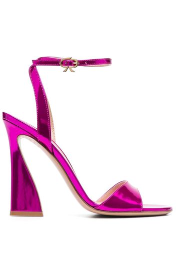 Gianvito Rossi 110mm curved-heel sandals - Rosa