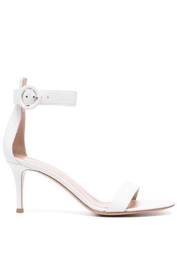 Gianvito Rossi Portofino 70mm leather sandals - Weiß