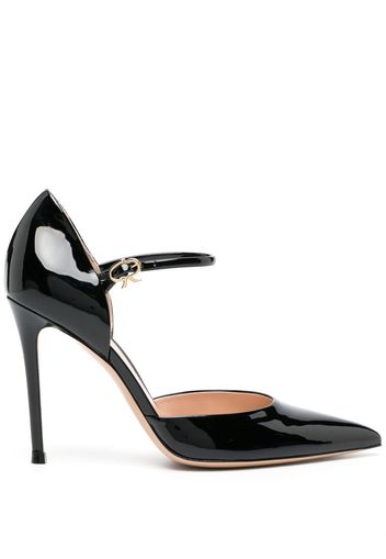 Gianvito Rossi Piper Anklet patent-leather pumps - Schwarz